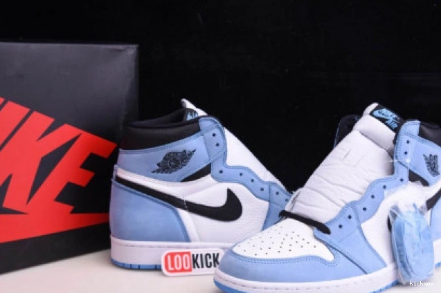 Rep 1 BLUE AIR 555088-134 BLACK RETRO HIGH UNIVERSITY JORDAN WHITE 0813